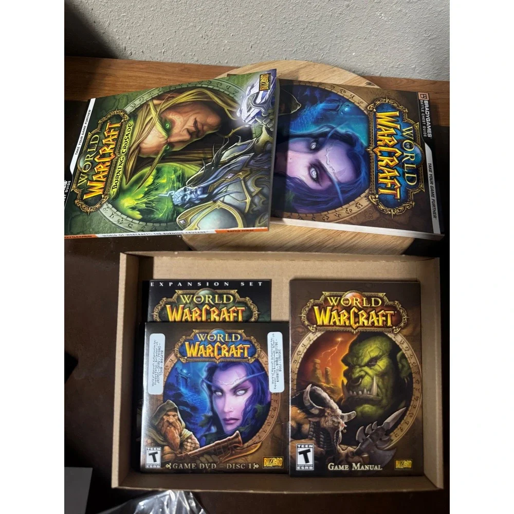 World of Warcraft Battle Chest‎ + Burning Crusade PC Game Strategy Guide